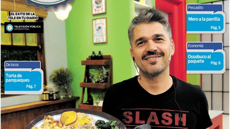 Listo el pollo con Cocineros Argentinos