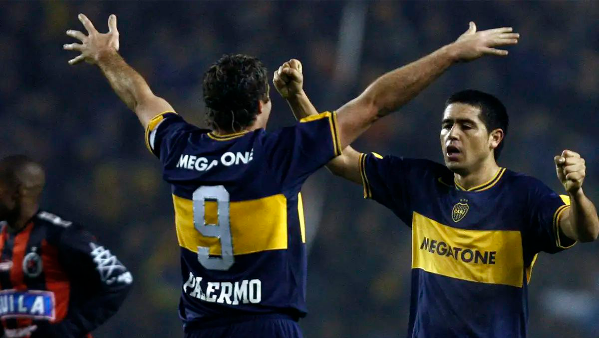 Riquelme y Palermo volverán a jugar juntos tras ocho años