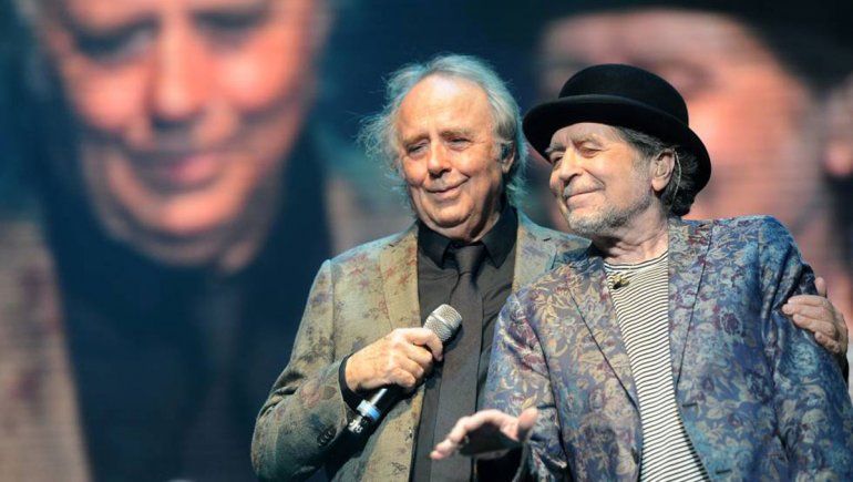 Serrat y Sabina celebraron la liberación de Lula Da Silva