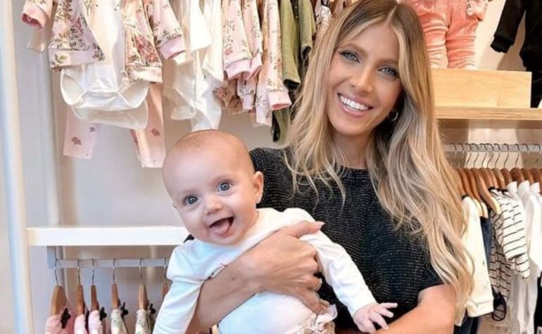 Cande comparte en sus redes sociales todo lo relacionado al crecimiento de su hija vita. &nbsp;