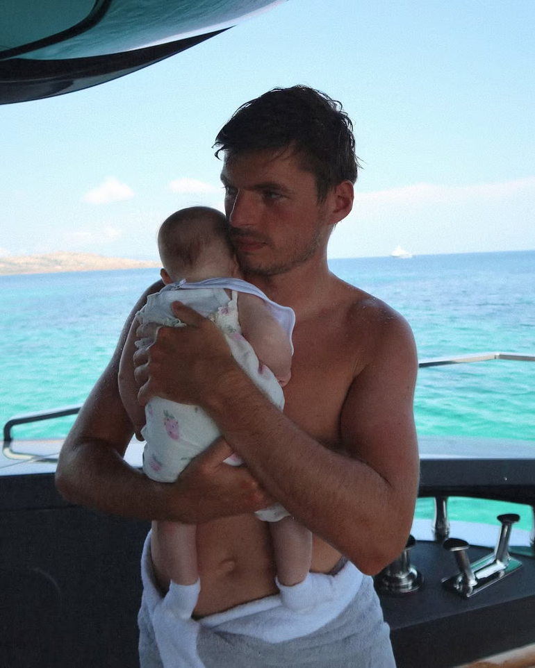 Max Verstappen y su familia Max Verstappen y su familia