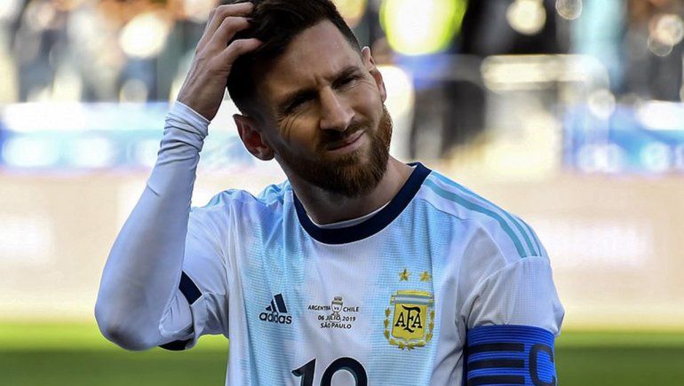 Conmebol se negó a reducirle la sanción de 3 meses a Messi
