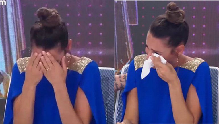 Pampita rompió en llanto en ShowMatch tras recibir una triste noticia familiar