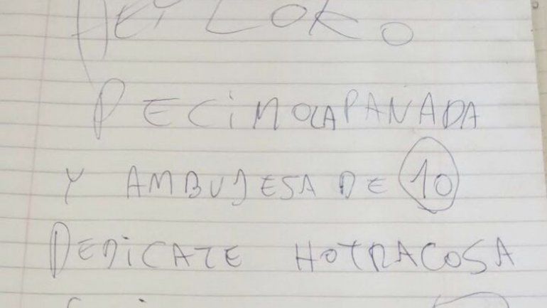 Lo único que elogiaron los delincuentes fue la sangría. Increíble.