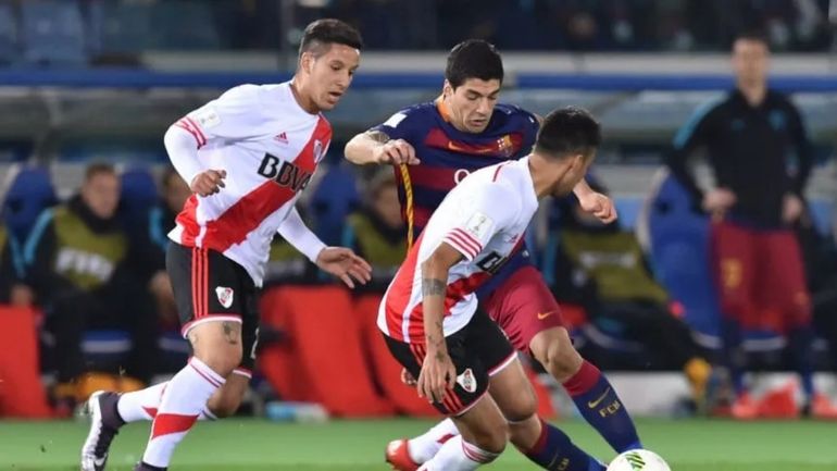Luis Suárez contra River