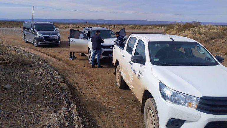 El accidente que involucró a una camioneta oficial y a una petrolera.