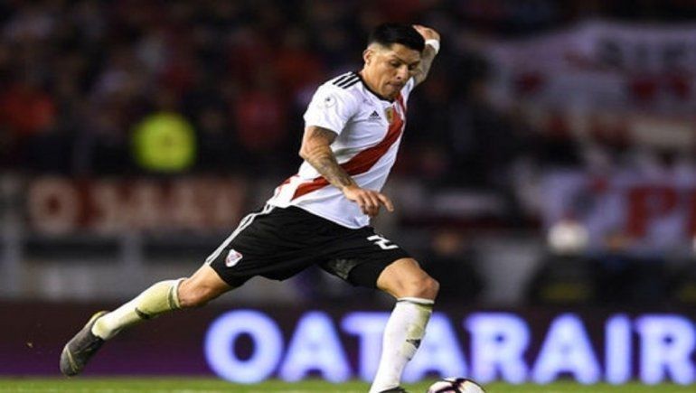 Enzo Pérez, jugador de River.