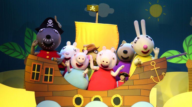 Peppa Pig busca su tesoro en el Ruca