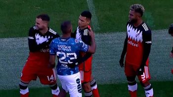 Rondón se reencontró con sus ex compañeros de River. Rondón se reencontró con sus ex compañeros de River.