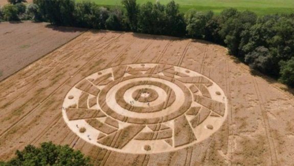 Alemania: aparecen agroglifos en una plantación de cereales