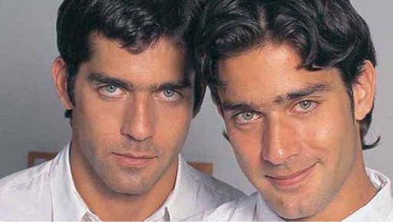 Juan y Mariano Castro de jóvenes.