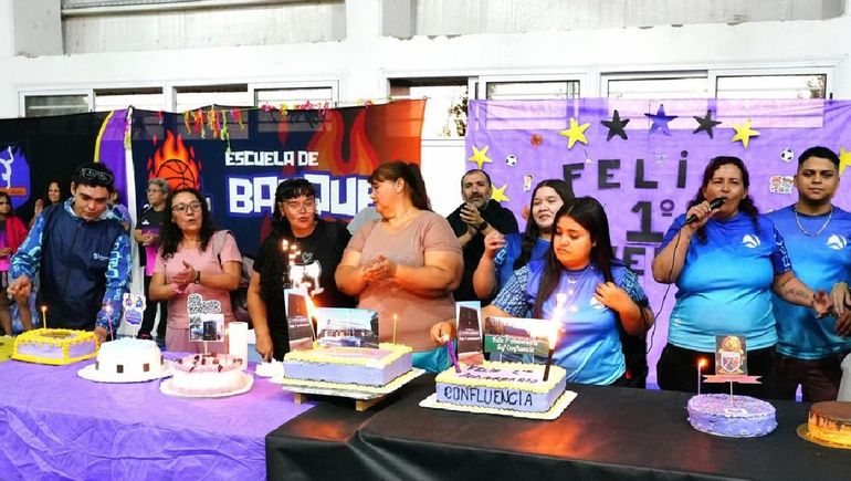 Festejos a un año de la inauguración del SAF Confluencia. Festejos a un año de la inauguración del SAF Confluencia.