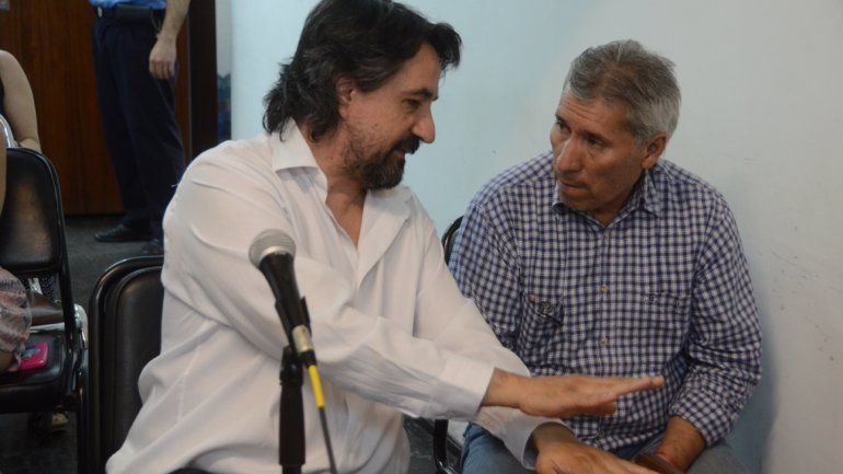 Ramón Romero durante la audiencia