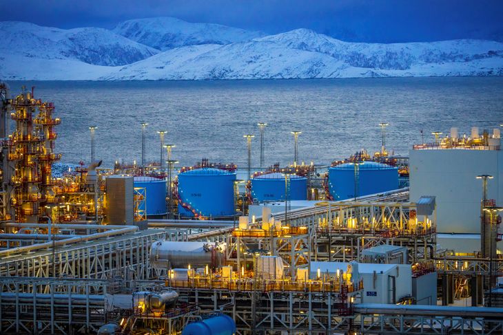 FOTO DE ARCHIVO. Una instalación de GNL de Equinor en Melkoeya, a las afueras de Hammerfest, Noruega. 31 de enero de 2023. Ole Berg-Rusten/NTB vía REUTERS FOTO DE ARCHIVO. Una instalación de GNL de Equinor en Melkoeya, a las afueras de Hammerfest, Noruega. 31 de enero de 2023. Ole Berg-Rusten/NTB vía REUTERS