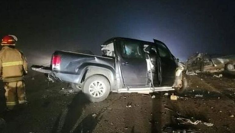 Trágico accidente de tránsito en la Ruta Provincial 43 de Santa Cruz. Trágico accidente de tránsito en la Ruta Provincial 43 de Santa Cruz.