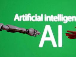 Foto de archivo de una pantalla con las palabras inteligencia artificialDic 14, 2023. REUTERS/Dado Ruvic/