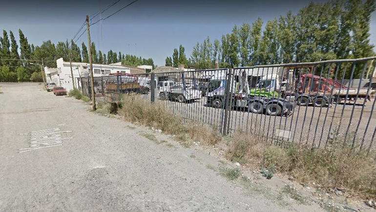 Violento golpe comando a un taller en Valentina Norte