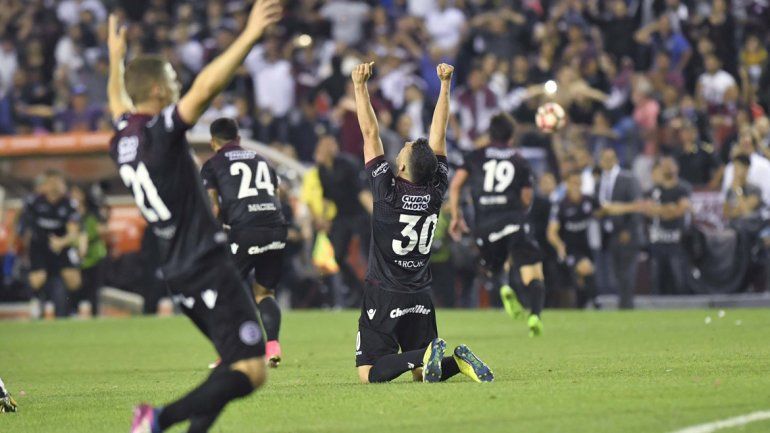 River empata 2 a 2 con Lanús y va camino a su sexta final
