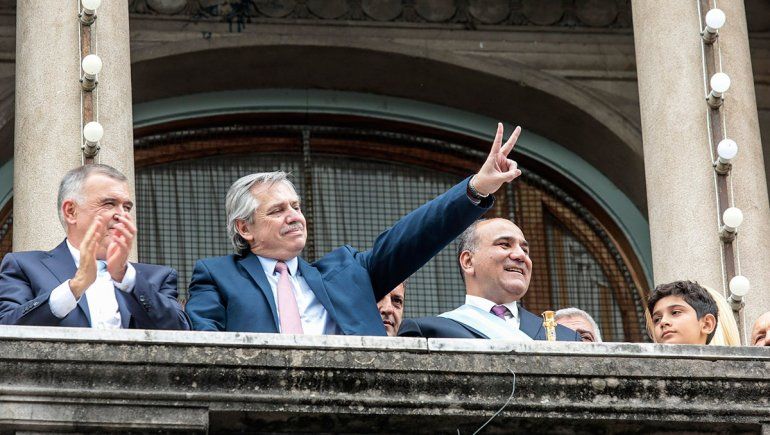 Alberto afirmó que el futuro empezó el domingo