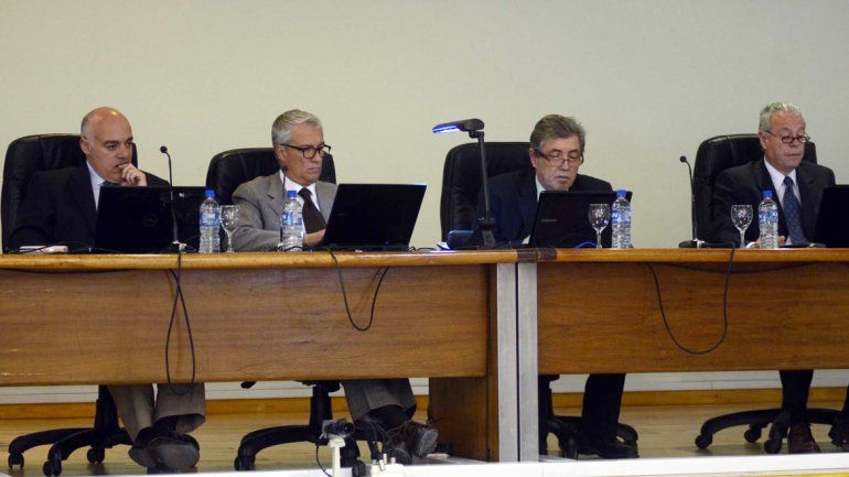 El tribunal decidió pasar el dictado de sentencias para el año que viene.