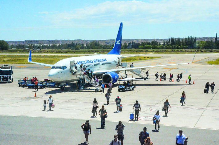 El viernes vuelven los vuelos a Neuquén.