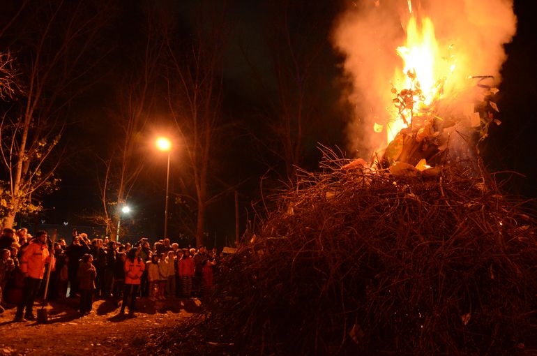 La fogata de San Juan es una tradicional celebración en barrio Río Grande / Foto&nbsp;