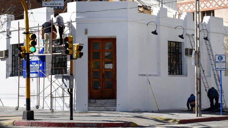 La remodelación se hizo sin alterar la fachada original.