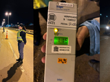 El registro de alcoholemia positiva durante los controles en -Centenario
