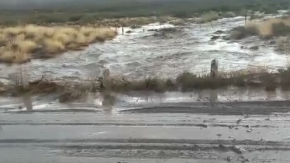 Se produjo un deslave en Ruta 237