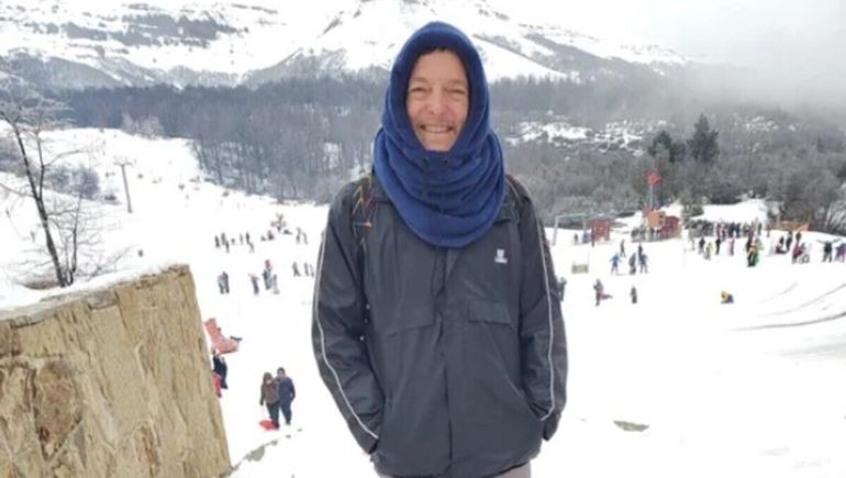 Diego Danese, el docente y fotógrafo atropellado en Puerto Madryn. Diego Danese, el docente y fotógrafo atropellado en Puerto Madryn.