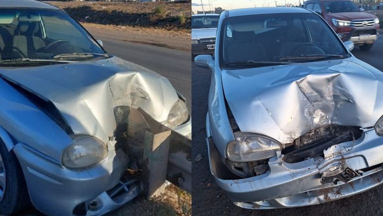 El accidente ocurrió en la ruta 7 El accidente ocurrió en la ruta 7