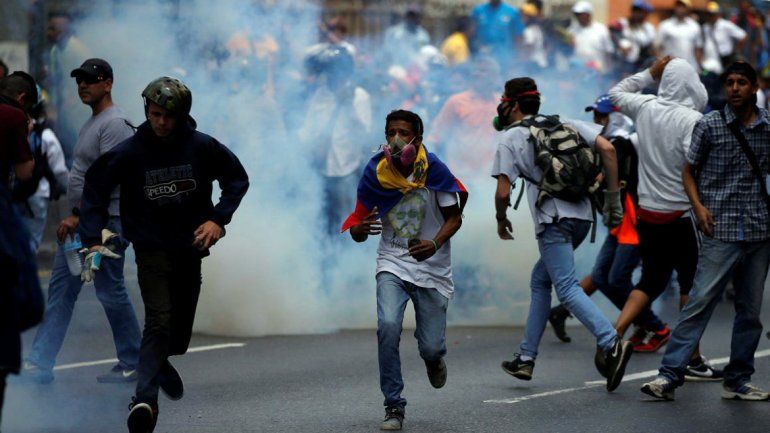 La marcha de ayer se congregó bajo el lema Somos millones.