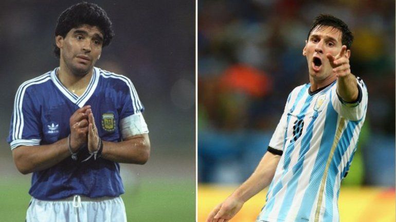Messi no se calló y le contestó a Maradona por sus polémicas declaraciones
