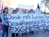 Se realizó una nueva marcha a 10 meses sin Luciana Muñoz: No queremos un mes más