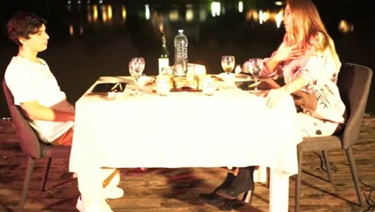 Romina Malaspina cenó con Oscu en la casa de un barrio privado | Foto: Captura YouTube