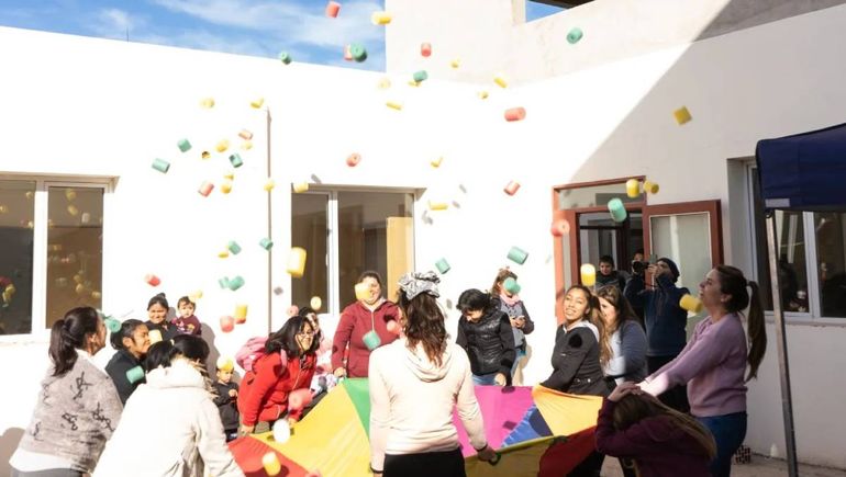 Subasta solidaria para terminar de construir un espacio de contención social