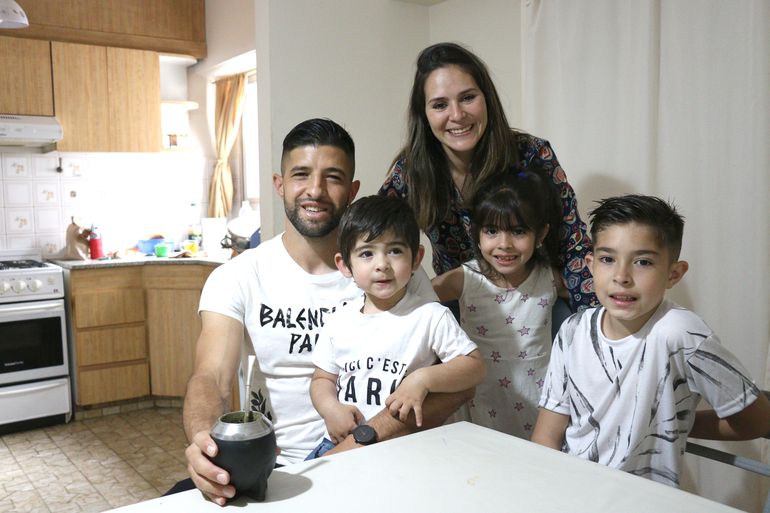 Juan Pablo junto a Melisa