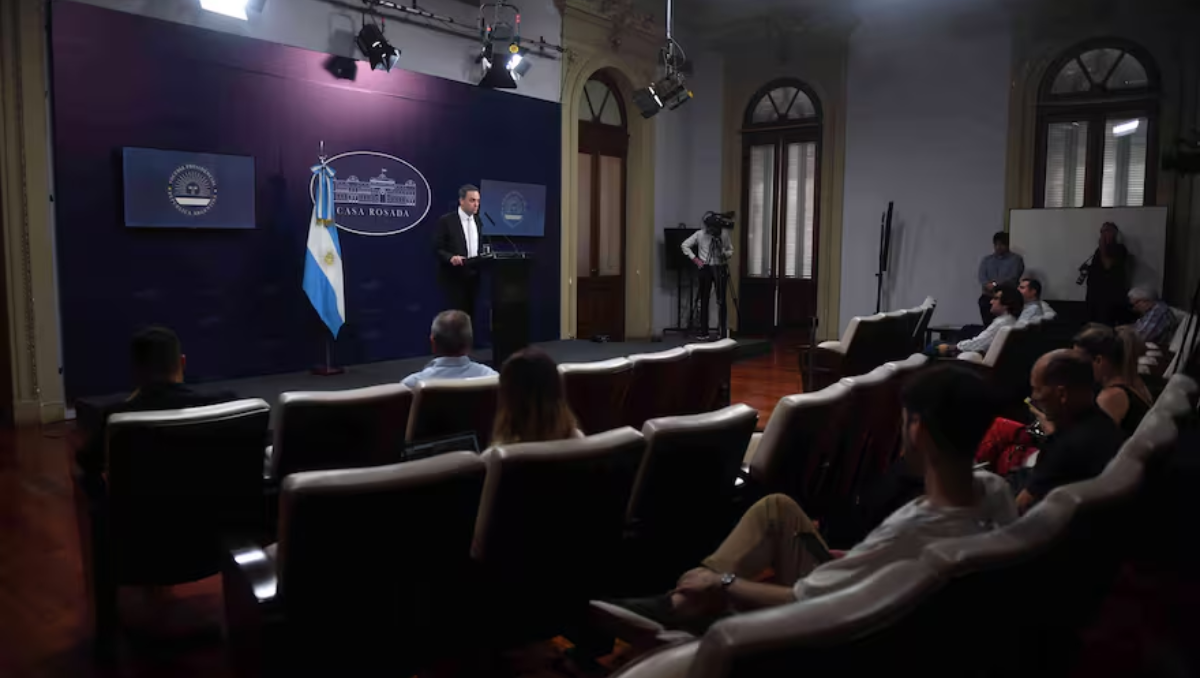 Se suspendió el ingreso a algunos periodistas acreditados a la Casa Rosada.