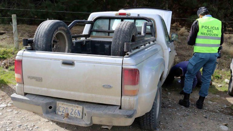 Una camioneta con patente de la Florida fue secuestrada en Junín de los Andes