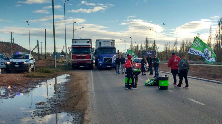 Trabajadores del SIEN liberaron el corte de la Ruta 7