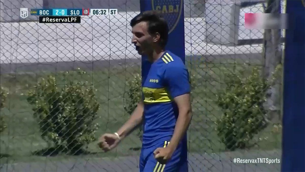 El doblete del cipoleño Valentino Simoni ante San Lorenzo