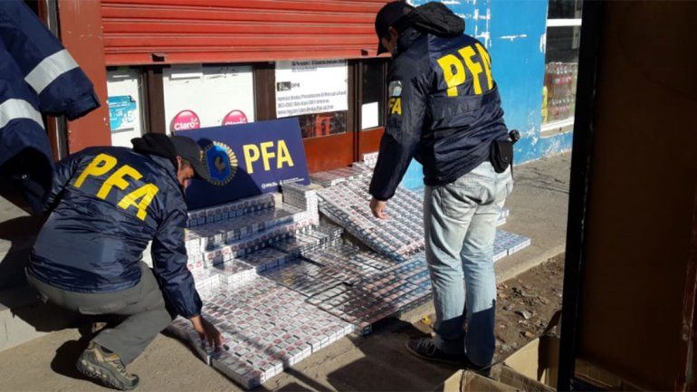 La Policía Federal fue parte del operativo.