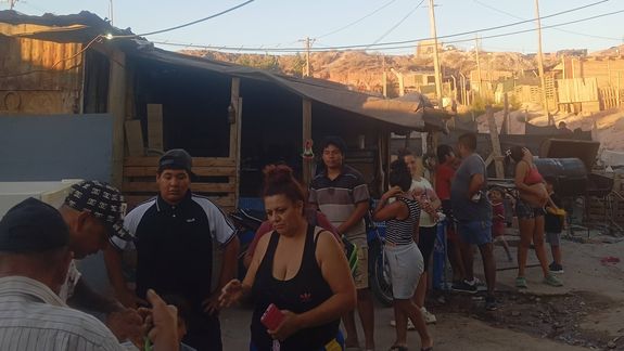 Guerra de bombitas de agua y merienda para celebrar el Carnaval.