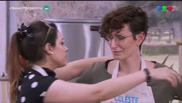 El desconsolado llanto de una participante de Bake Off