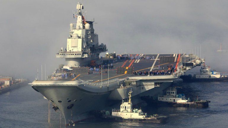 El nombre provisorio del portaaviones chino es 001A.