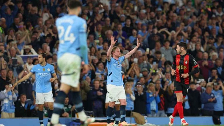 La despedida de Kevin De Bruyne del Manchester City La despedida de Kevin De Bruyne del Manchester City