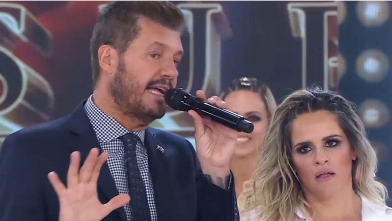 Tinelli generó polémica al bajar un  punto por la elección de una canción del Indio Solari