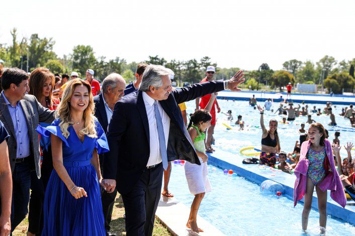 Alberto Fernández destacó la figura del ex presidente Néstor Kirchner.