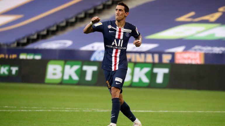 Di María, el único finalista argentino que ya levantó la Orejona en Lisboa