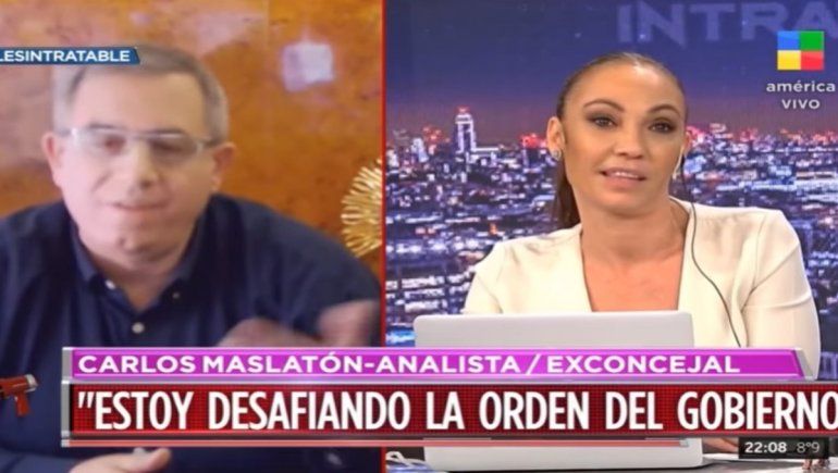 Escándalo en Intratables por el polémico discurso de un concejal anticuarentena